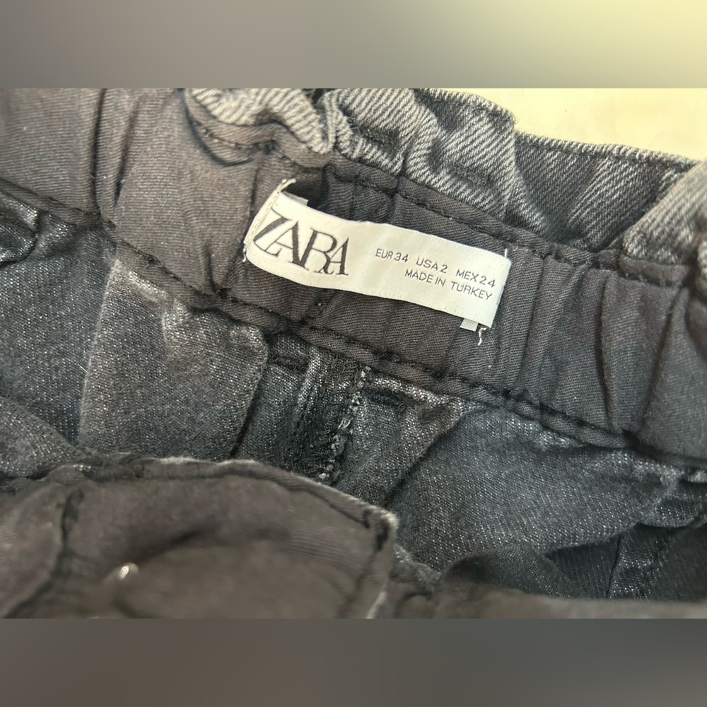 Zara Women's Gray Relaxed Jeans - Picture 5 of 11